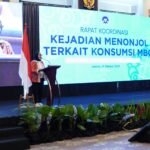 Wakil Kepala BGN, Nanik S. Deyang, menyampaikan arahan dalam Rapat Koordinasi Kejadian Menonjol Terkait Konsumsi MBG di Jakarta, Selasa (14/10/2025). Ia menegaskan bahwa Program Makan Bergizi Gratis bukan proyek bisnis, melainkan bentuk kepedulian Presiden Prabowo terhadap anak-anak Indonesia.
