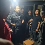 Petugas Jatanras Polrestabes Makassar mengamankan terduga pelaku kekerasan seksual terhadap tiga ponakannya di Kelurahan Tammua, Kecamatan Tallo.