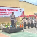 Polres Gowa Mantapkan Transformasi Pelayanan Melalui Launching Pamapta 2 Kapolres Gowa AKBP Muhammad Aldy Sulaiman memimpin Upacara Launching Pamapta sebagai langkah nyata Polres Gowa memperkuat transformasi pelayanan publik Polri yang cepat, tepat, dan humanis.