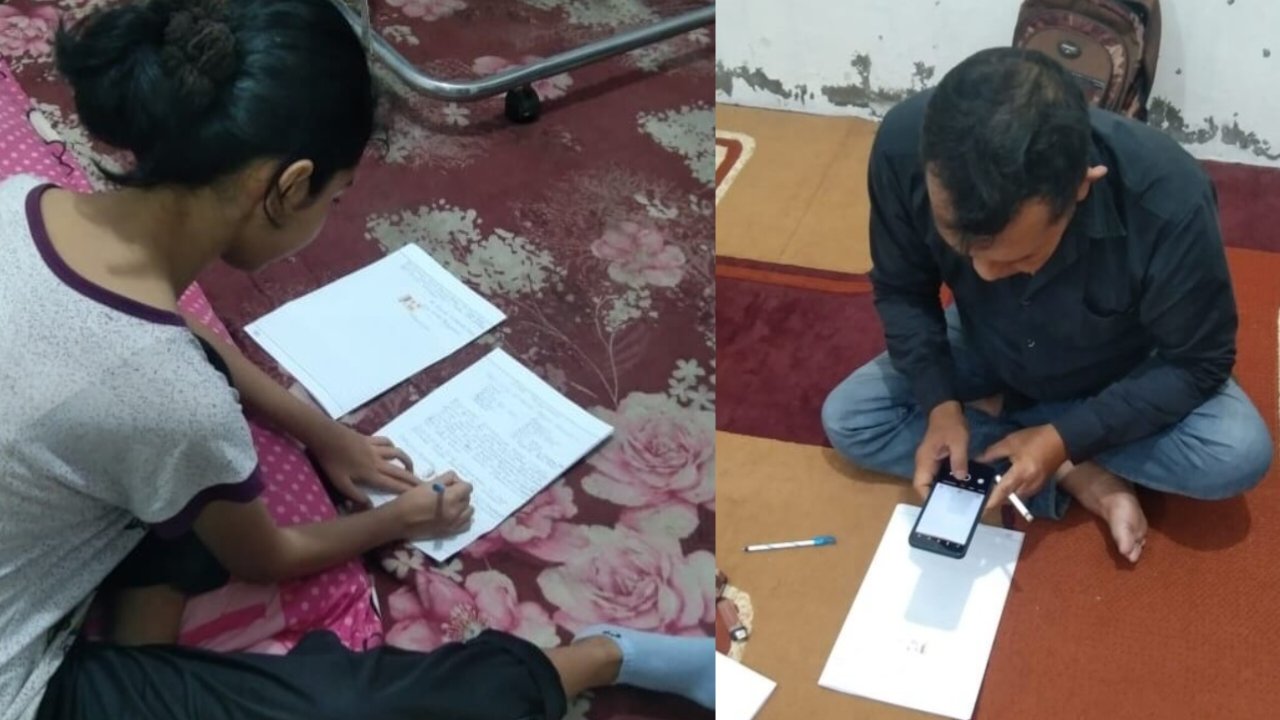 Fakta Singkat dan Klarifikasi Kasus Tuduhan Pemerasan Jurnalis di Aceh Timur 2 Korban Massyura menandatangani surat pernyataan bermeterai, sementara jurnalis Kasmidi Panjaitan mendokumentasikan prosesnya sebagai bentuk klarifikasi atas pemberitaan yang dinilai tidak benar.