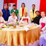 Potret kebersamaan lintas iman di Makassar — bersatu dalam peresmian Gereja Katedral Keuskupan Agung Makassar, meneguhkan semangat toleransi dan persaudaraan antarumat beragama.