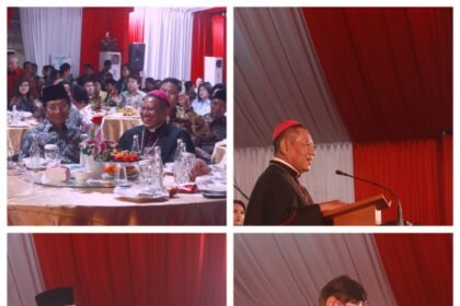 Kebersamaan dalam keberagaman: Tokoh lintas agama berdialog dan berbagi pesan perdamaian dalam suasana penuh kehangatan, (30/10/2025).