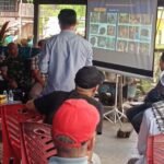 Sosialisasi CV Hadaf Karya Mandiri di Cendana berlangsung interaktif, warga menyimak pemaparan terkait rencana eksplorasi tambang emas.