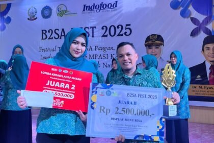 Enrekang meraih prestasi di B2SA Fest 2025.