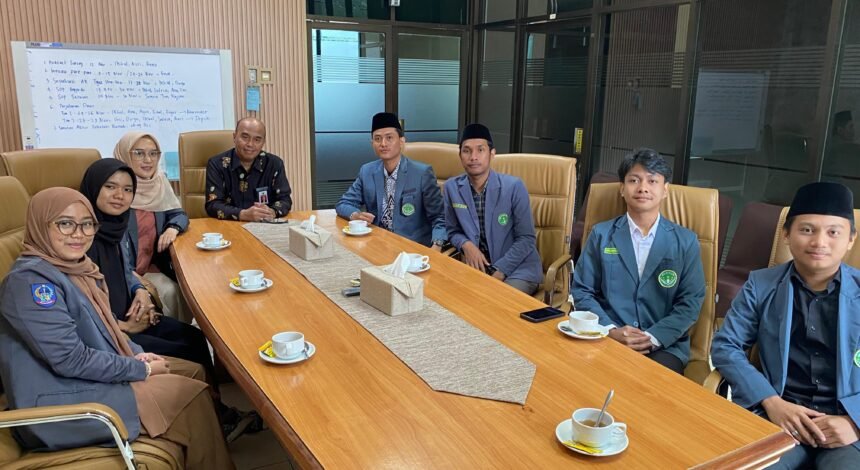 Audiensi organisasi pelajar NU itu di Puslatbang LAN Makassar, Jalan Raya Baruga, Sabtu (22/11/2025).