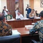 KPRP gelar audiensi dengan komunitas Pers, di Ruang Aspirasi Gedung Sekretariat Negara, Jalan Veteran III, Jakarta, (26/11/2025).