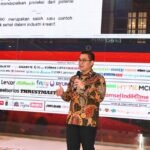 Pembicara Vincent Suriadinata, SH., MH., Managing Partner Mustika Raja Law Office menyampaikan materi terkait perlindungan hukum dan HKI di industri game dalam forum diskusi IGX 2025.