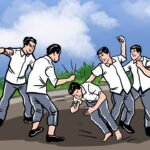 Ilustrasi aksi kekerasan antarpelajar.