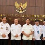 Pertemuan jajaran PWI Pusat dengan Penasihat Khusus Presiden Bidang Politik dan Keamanan, Wiranto, di Jakarta, Rabu (3/12/2025).