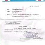 Caption: Dokumen resmi pengaduan SGLAWFIRM & Rekan yang diterima Propam Polda Banten terkait dugaan pelanggaran kode etik dan ketidakprofesionalan penyidikan di Polresta Tangerang.