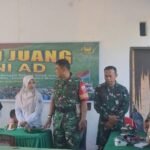 Petugas medis dan personel TNI AD di Enrekang bersiap memberikan layanan kesehatan gratis dalam rangka peringatan Hari Juang Kartika ke-80.