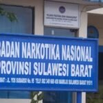 Badan Narkotika Nasional (BNN) Provinsi Sulawesi Barat.