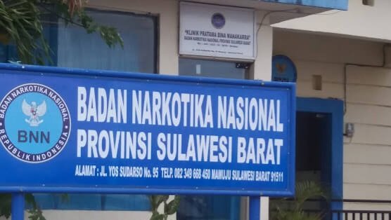 Badan Narkotika Nasional (BNN) Provinsi Sulawesi Barat.