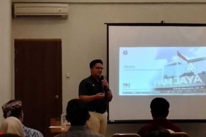 PAM JAYA memaparkan strategi percepatan layanan air bersih 100 persen bagi warga Jakarta dalam diskusi publik di Menteng, Jakarta.