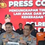 Kapolda Sulsel pimpin rilis kasus pencabulan anak di Polres Gowa, pelaku berhasil ditangkap setelah coba melarikan diri.