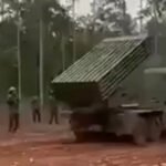 Tampak peluncur roket sebelum dioperasikan. (ss/mundoeconflicto/ho/mp)