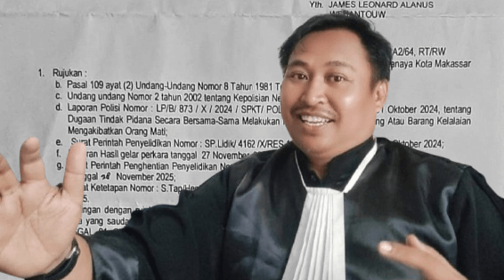 Kuasa hukum keluarga korban, Muhammad Sirul Haq, menyampaikan keberatan atas penghentian penyelidikan kasus kematian mahasiswa Unhas oleh Polda Sulsel.