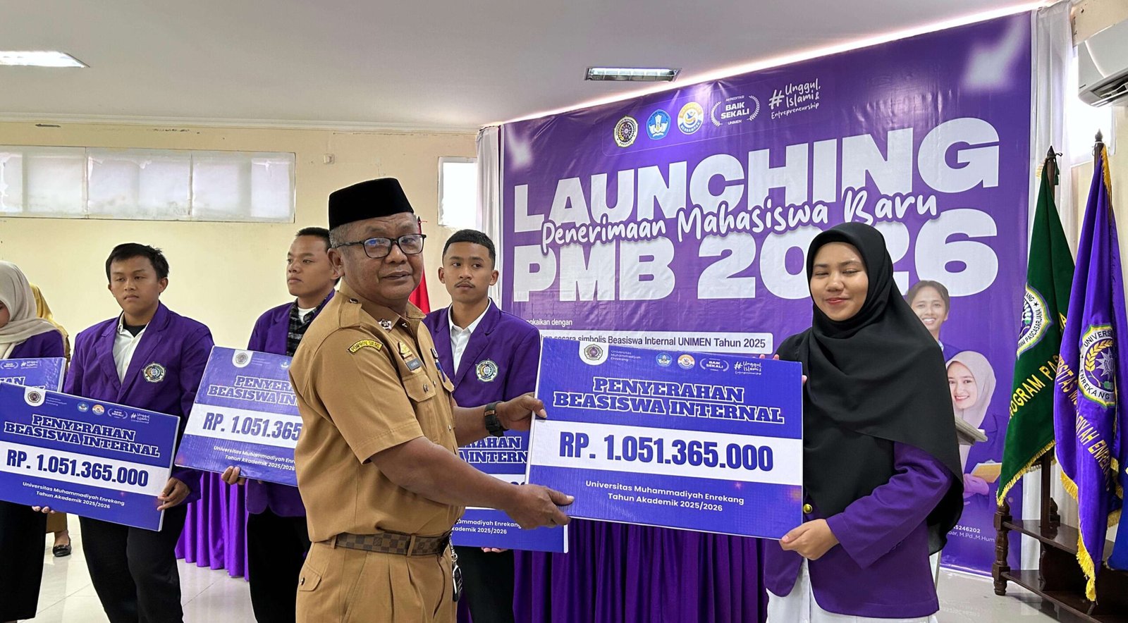UNIMEN Launching PMB 2026, Salurkan Beasiswa Internal Rp 1 Miliar Lebih 2 IMG 20260121 WA0933 scaled