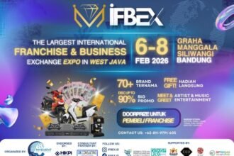 Bandung siap jadi pusat peluang bisnis!  IFBEX 2026 hadir 6–8 Februari di Graha Manggala Siliwangi, menghadirkan puluhan brand franchise, promo besar, dan peluang investasi menjanjikan. 