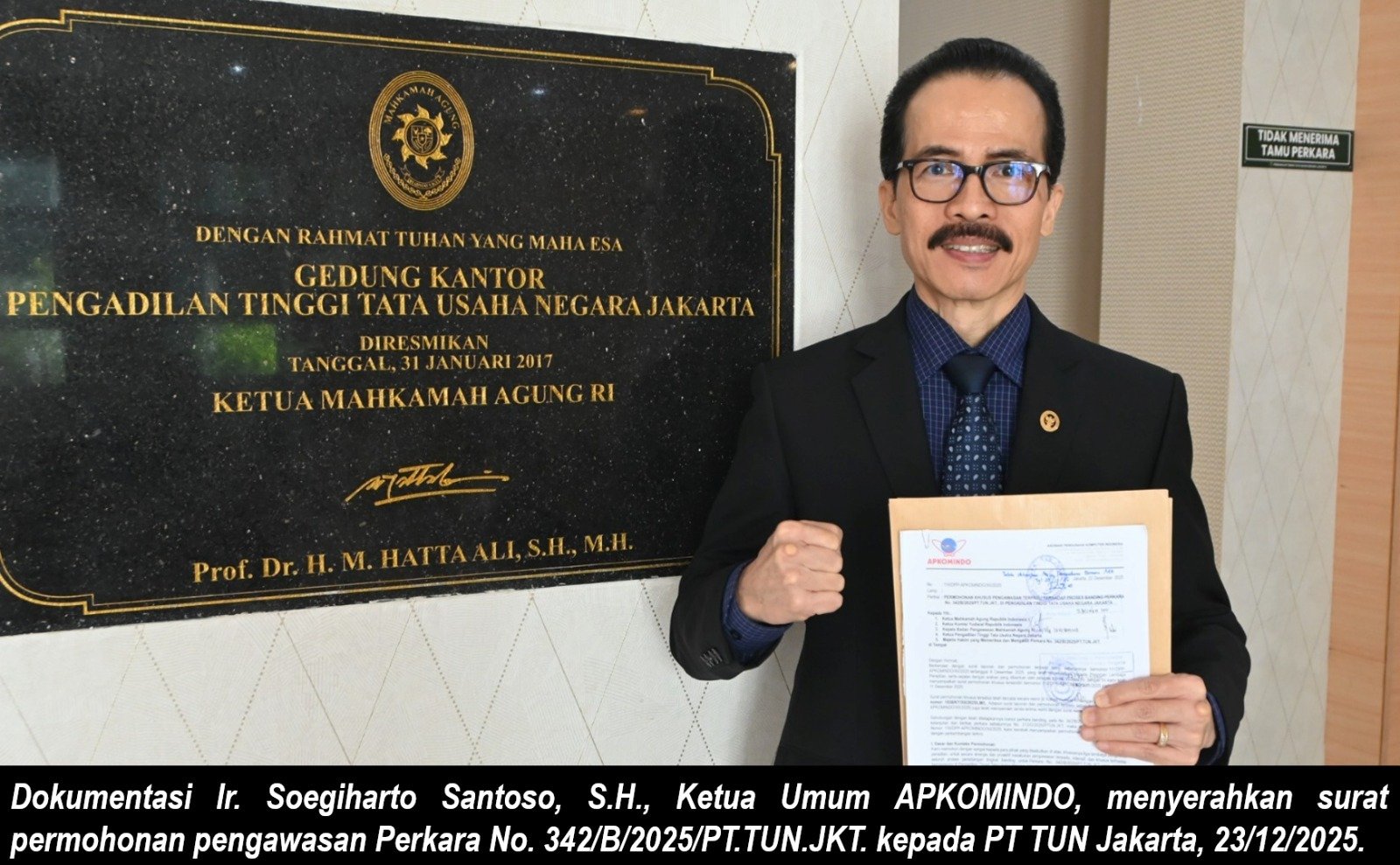 PT TUN Jakarta Kuatkan Putusan PTUN, Kepengurusan DPP APKOMINDO 2022–2027 Sah 3 IMG 20260213 WA1059