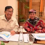 Aksa Mahmud dan Gubernur Kaltara Zainal Paliwang, bahas investasi sekolah hingga rumah sakit di Nunukan dan Tanjung Selor.