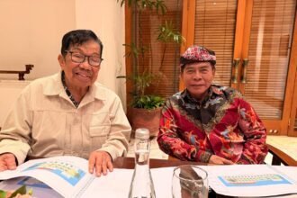 Aksa Mahmud dan Gubernur Kaltara Zainal Paliwang, bahas investasi sekolah hingga rumah sakit di Nunukan dan Tanjung Selor.