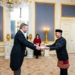 Duta Besar RI L. Amrih Jinangkung menyerahkan Surat Kepercayaan kepada Raja Belanda Willem-Alexander dalam upacara resmi di Istana Noordeinde, Den Haag, Kamis (26/2/2026).