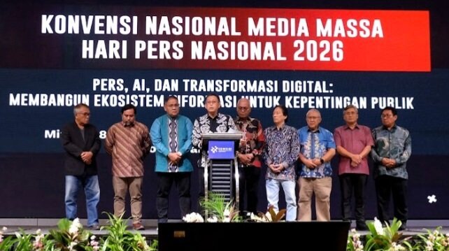 Dewan Pers bersama sejumlah organisasi pers mendeklamasikan Deklarasi Pers Nasional 2026.