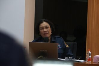 Deputi Pengawasan dan Pengendalian Manajemen ASN Hardianawati dari Badan Kepegawaian Negara menyampaikan keterangan terkait penangguhan sementara layanan kepegawaian Pemerintah Provinsi Sulawesi Barat akibat kebijakan pembebasan jabatan yang dinilai tidak sesuai prosedur manajemen ASN.