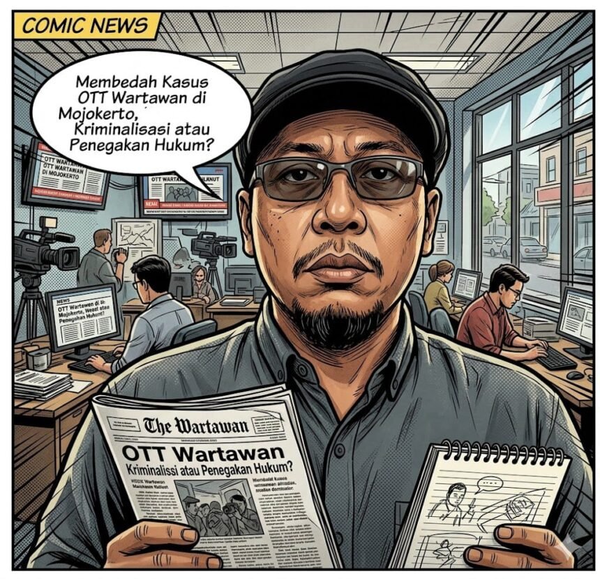 Keterangan Foto: Dedik Sugianto (Komik AI)