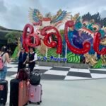Wisatawan tiba di Bandara Internasional I Gusti Ngurah Rai, menegaskan Bali tetap aman dan siap menyambut turis dunia. (spt_nusantara/ho/mp)