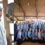 Suasana hangat halalbihalal keluarga besar H. Pateala Karaeng Nyauru di Pantai Bosowa, mempererat silaturahmi lintas generasi.