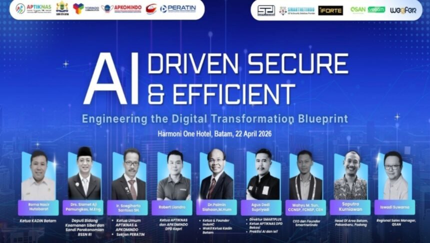 Roadshow “AI Driven Secure & Efficient” di Batam dorong transformasi digital aman berbasis AI lintas industri.