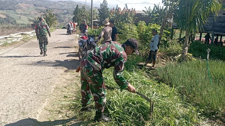 Kerja Bakti di Kelurahan Balla.