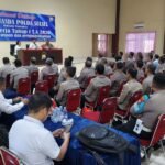 Polres Gowa terima audit kinerja Itwasda Polda Sulawesi Selatan, Sabtu (18/4/2026).