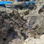 Lokasi tambang emas gunung botak tanah merah. (mediapesan/sk)