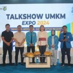 Talkshow UMKM Expo 2024 di Makassar mempertemukan pelaku usaha dan pemangku kepentingan untuk mendorong UMKM naik kelas melalui kolaborasi dan inovasi.