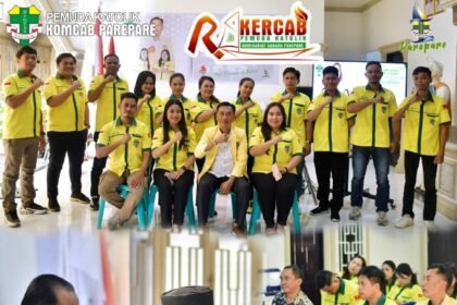 Pemuda Katolik Komisariat Cabang Parepare menggelar Rapat Kerja Cabang (Rakercab) pada Sabtu (26/4/2026) di Paroki Santo Petrus Rasul Parepare.