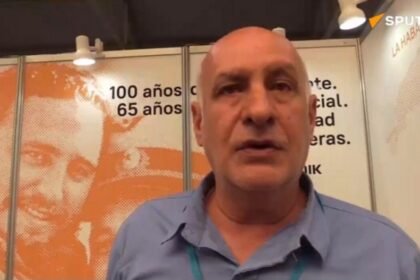 Ketua Persatuan Jurnalis Kuba, Ricardo Ronquillo.