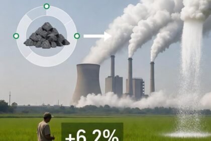 China ubah polusi PLTU batu bara jadi pupuk murah, hasil panen padi naik hingga 6,2 persen.