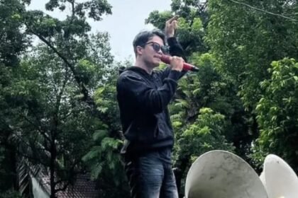 “Suara perlawanan untuk lingkungan Enrekang terus bergema. #TolakTambangEmas”