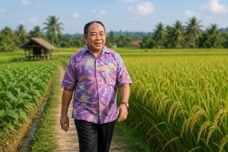 Ketua Umum Gabungan Pengusaha Pertanian dan Perkebunan Kelapa Sawit Indonesia (GAPERKASINDO), Hasyari Nasution