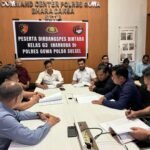 Serdik DIKBANGSPES Bintara Narkoba 2026 di Gowa Diuji Susun Berkas Perkara Secara Profesional