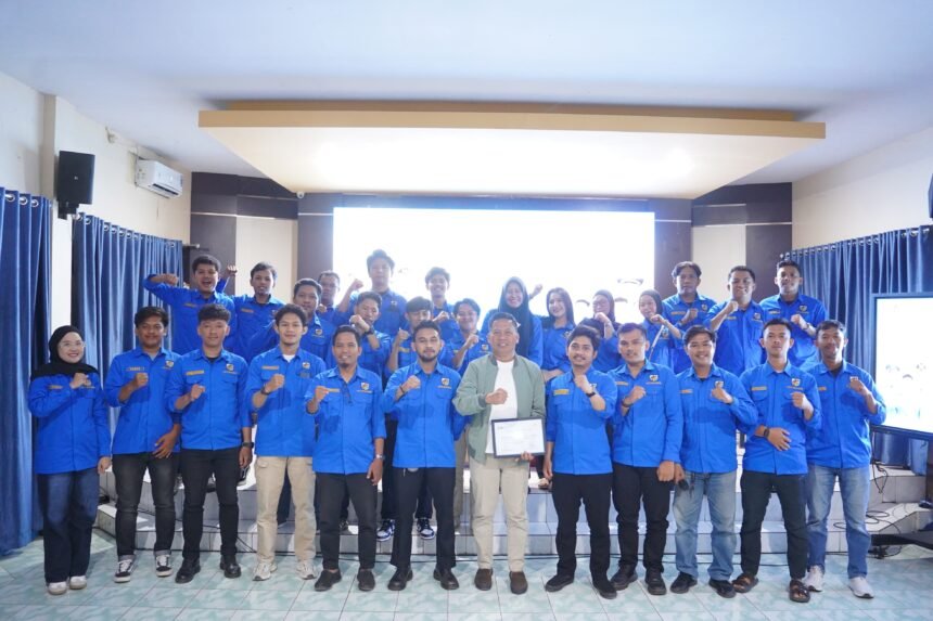 Pengurus Kecamatan (PK) KNPI Biringkanaya menggelar kegiatan Upgrading dan Rapat Kerja (Raker) periode 2025-2028 di Aula Kantor Kecamatan Biringkanaya, Jumat (29/5/2026).