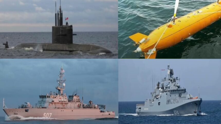 Forum Angkatan Laut Internasional Armada 2026 yang digelar di Kronstadt, Saint Petersburg.