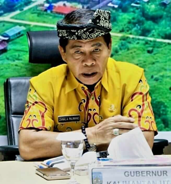 Gubernur Kaltara, Zainal Arifin Paliwang.