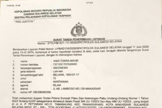 Mantan pengurus PWI Sulawesi Selatan melaporkan seorang pengurus PWI Pusat ke Polda Sulsel terkait dugaan keterangan palsu dalam perjanjian sewa eks gedung PWI Sulsel. Proses hukum kini tengah berjalan.