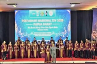 Harmoni suara, semangat, dan budaya berpadu indah. Sulsel tampil maksimal di Pesparawi Nasional XIV 2026.
