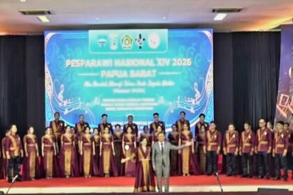 Harmoni suara, semangat, dan budaya berpadu indah. Sulsel tampil maksimal di Pesparawi Nasional XIV 2026.