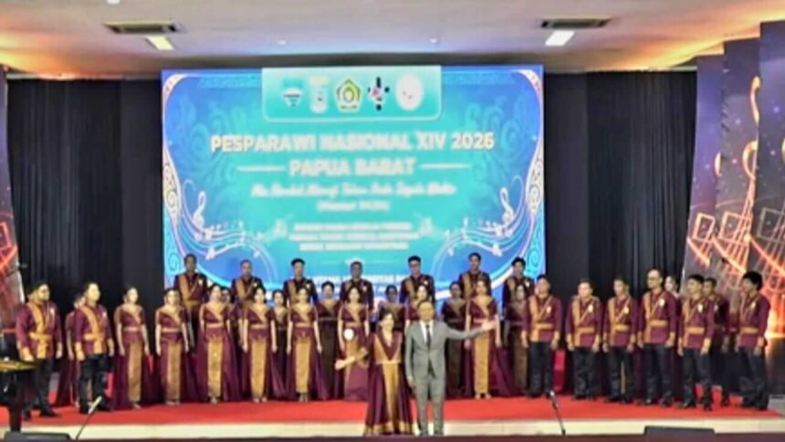 Harmoni suara, semangat, dan budaya berpadu indah. Sulsel tampil maksimal di Pesparawi Nasional XIV 2026.
